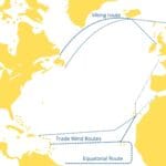 Transatlantic Crossing from East to West